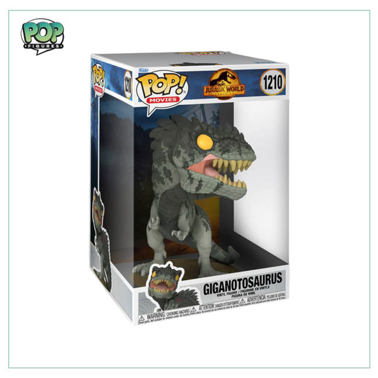 Giganotosaurus #1210 Funko Pop! Jumbo Jurassic World 3: Dominion - Angry Cat