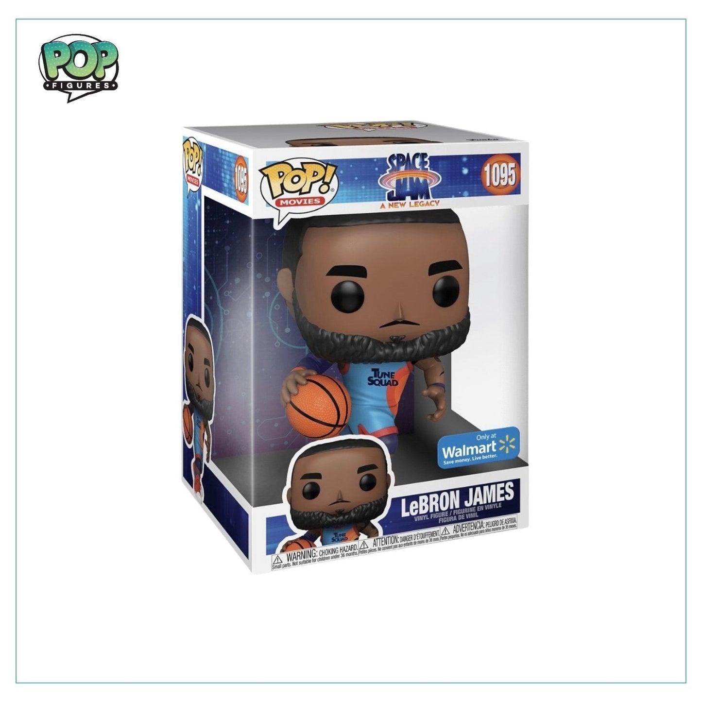 Lebron James #1095 Deluxe Funko Pop! Space Jam: A New Legacy - Walmart Exclusive - Angry Cat