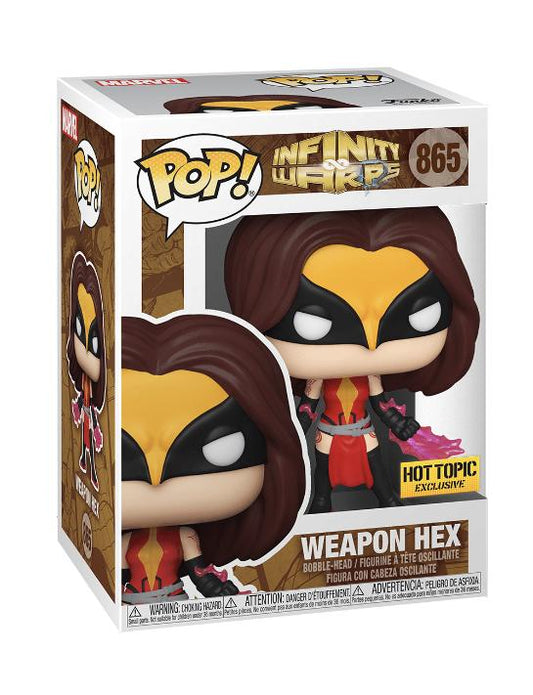 Weapon Hex #865 Funko Pop! Infinity Warps, Hot Topic Exclusive - Angry Cat