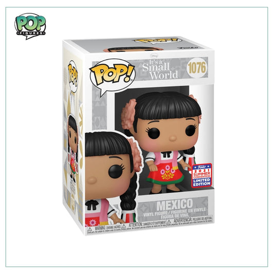 Mexico #1076 Funko Pop! - Disney: It’s A Small World - Virtual Funkon 2021 Shared Exclusive - Angry Cat