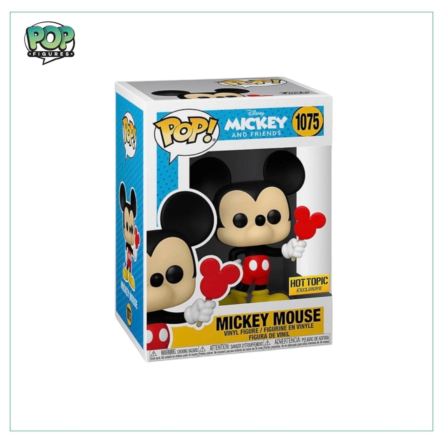 Mickey Mouse #1075 Funko Pop! Mickey and Friends, Hot Topic Exclusive - Angry Cat