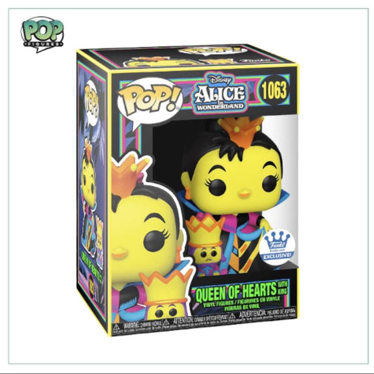 Queen Of Hearts with King #1063 Funko Pop! Alice In Wonderland, Funko Exclusive - Angry Cat