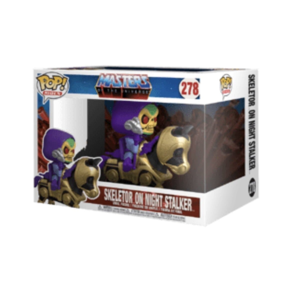 Skeleton On Night Stalker #278 Deluxe Funko Pop! Masters Of The Universe - Angry Cat