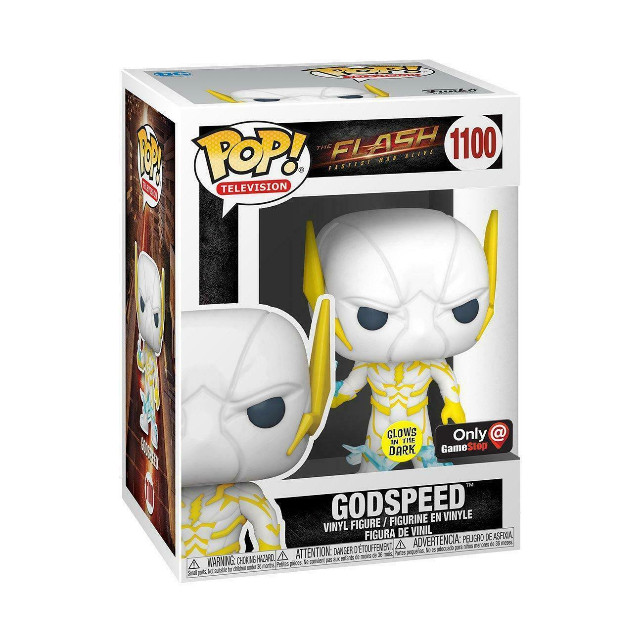 Godspeed (Glow in the Dark) #1100 Funko Pop! The Flash, GameStop Exclusive - Angry Cat