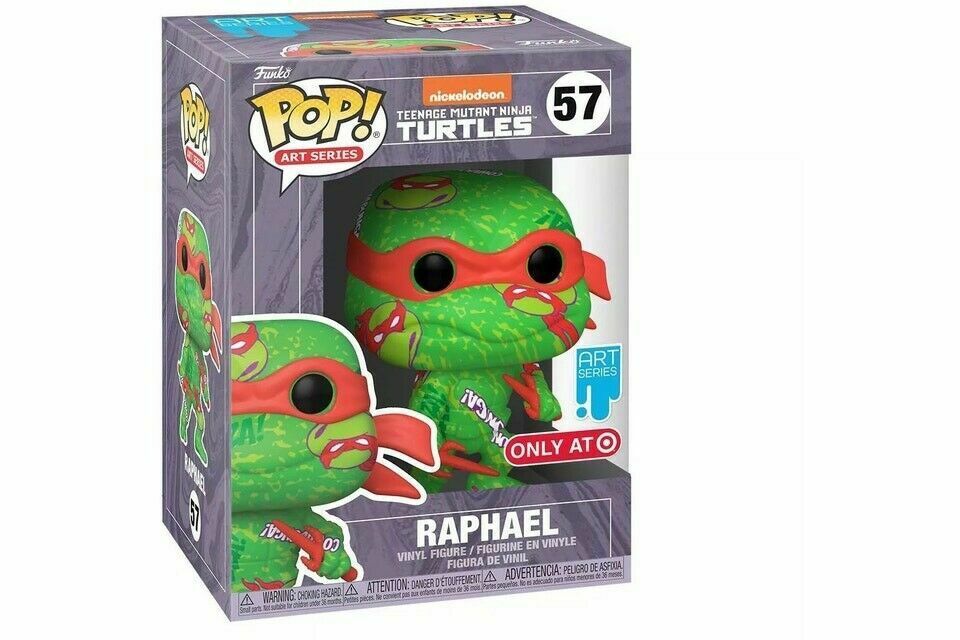 Raphael (Art Series) #57 Funko Pop! - Teenage Mutant Ninja Turtles - Target Exclusive - Angry Cat