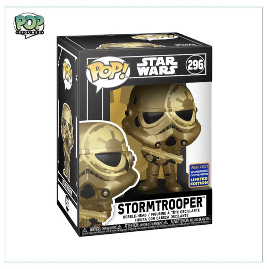 Stormtrooper #296 Funko Pop! Star Wars, Wonderous Convention Limited Edition - Angry Cat