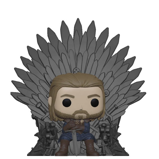 Ned Stark on Throne #93 - Game of Thrones - Angry Cat