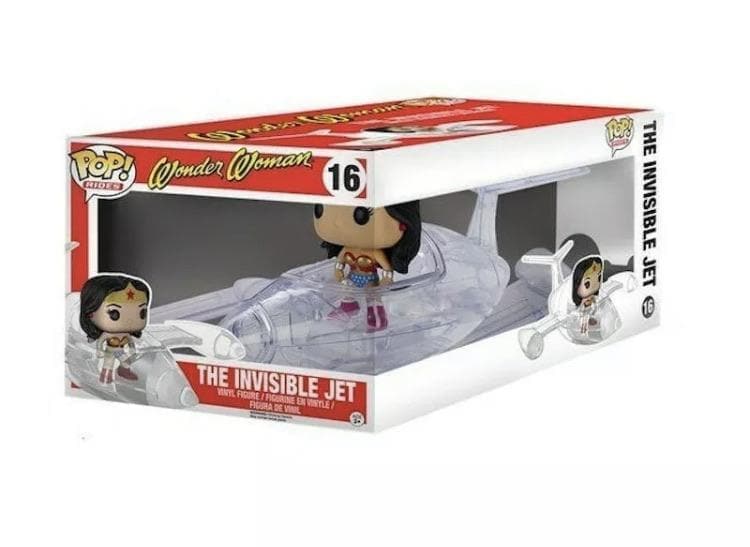 Invisible Jet #16 Deluxe Funko Pop! Wonder Woman - Angry Cat